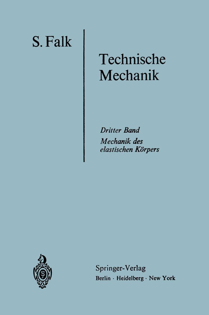 Vorderes Coverbild Lehrbuch der Technischen Mechanik