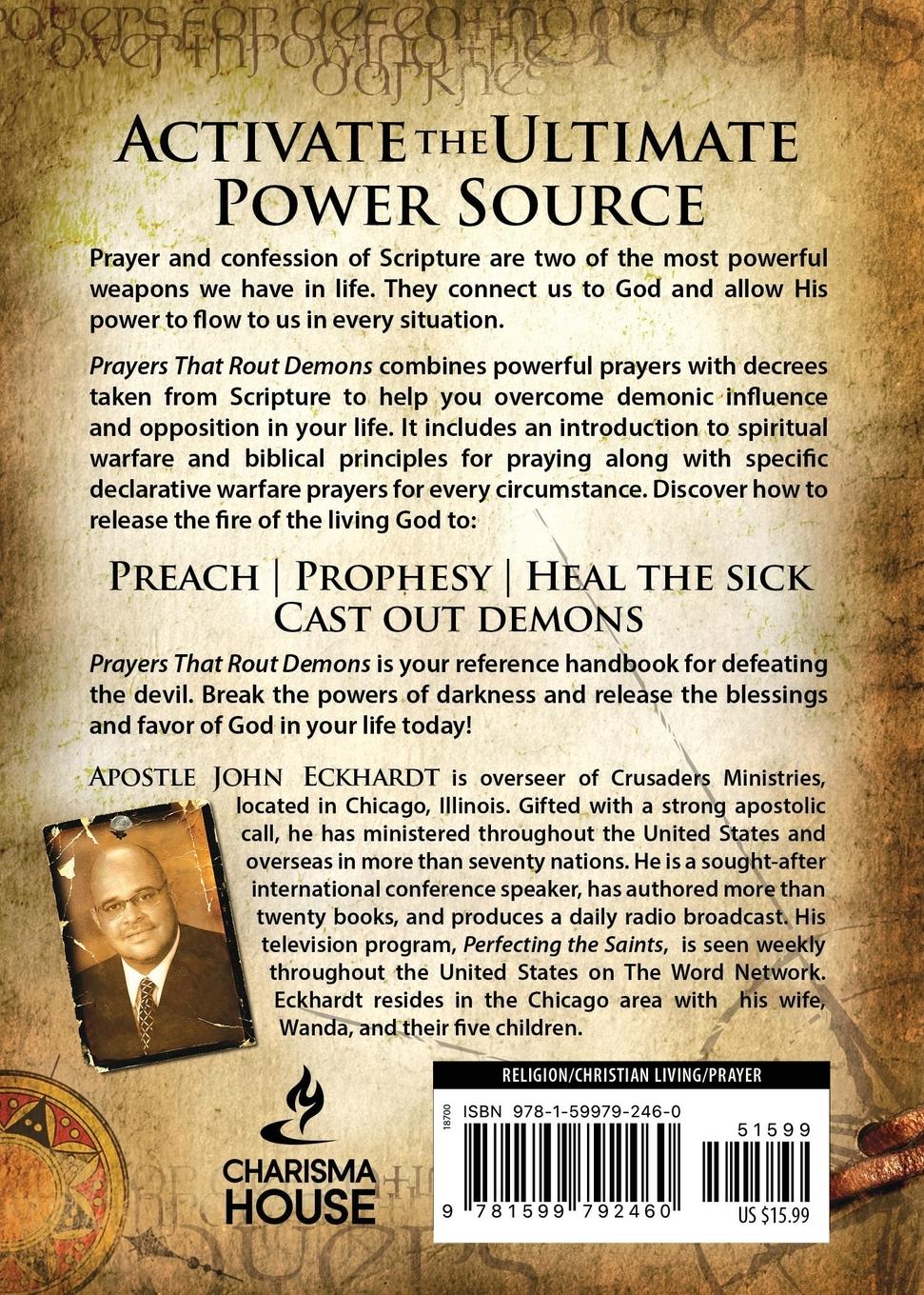 Rückseitencover Prayers That Rout Demons