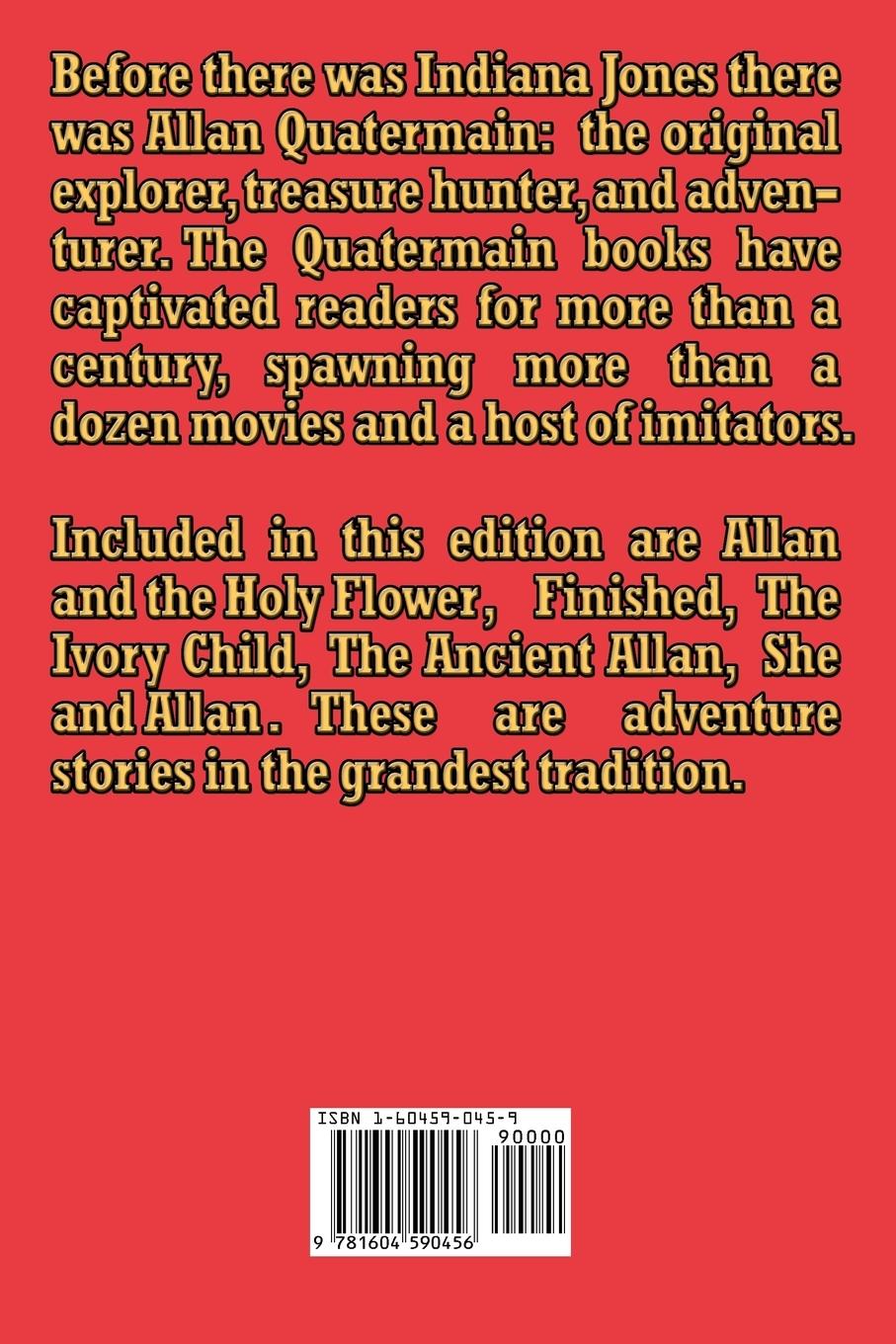 Rückseitencover The Treasury of Allan Quatermain Vol II