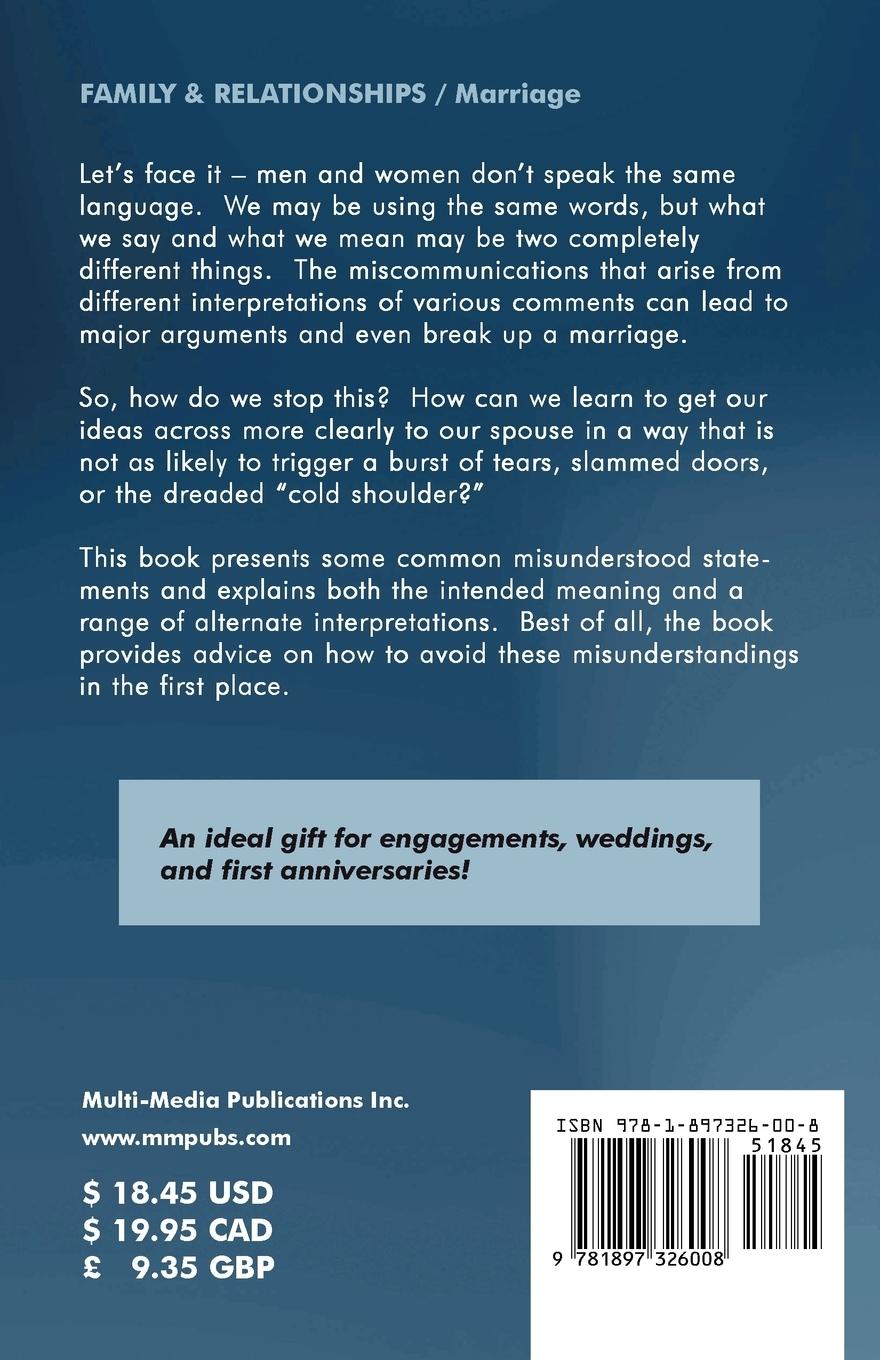 Rückseitencover 101 Things You Should Never Say to Your Spouse