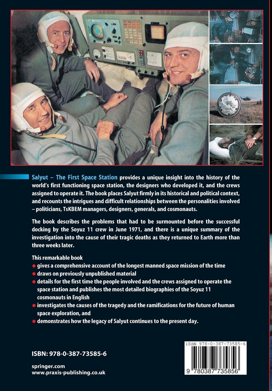 Rückseitencover Salyut - The First Space Station