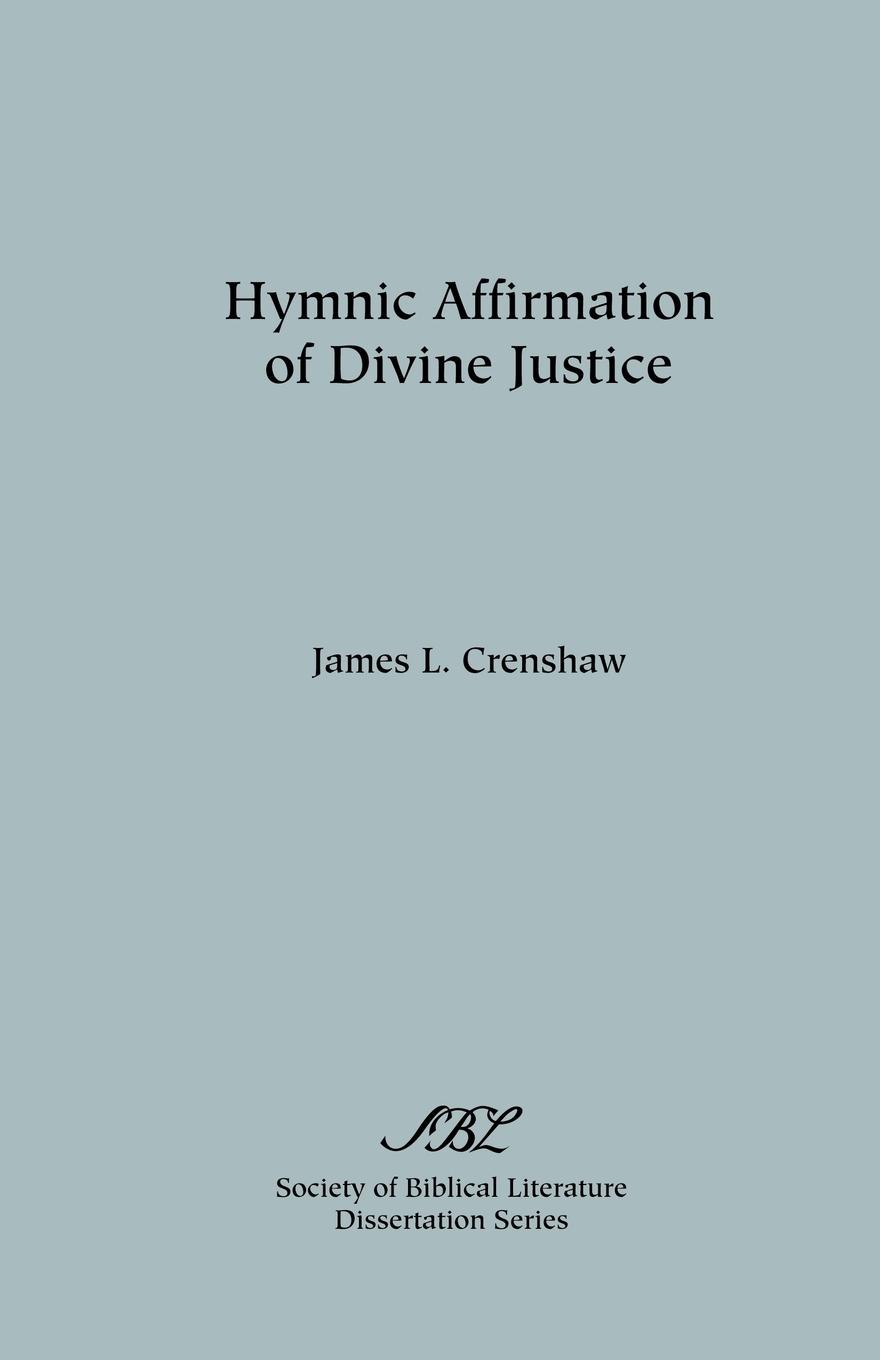 Vorderes Coverbild Hymnic Affirmation of Divine Justice