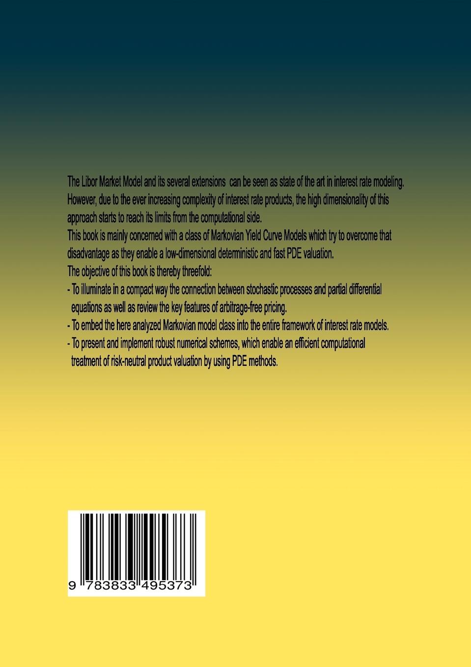 Rückseitencover PDE Valuation of Interest Rate Derivatives