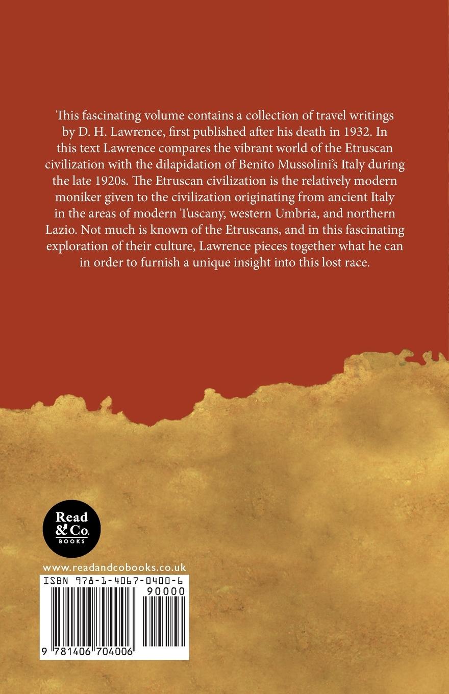 Rückseitencover Etruscan Places