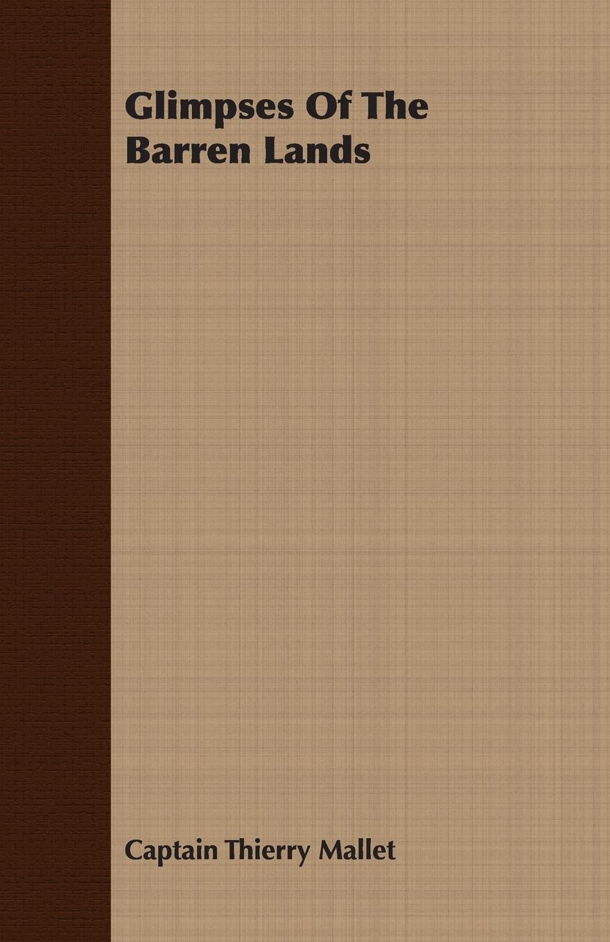 Vorderes Coverbild Glimpses Of The Barren Lands