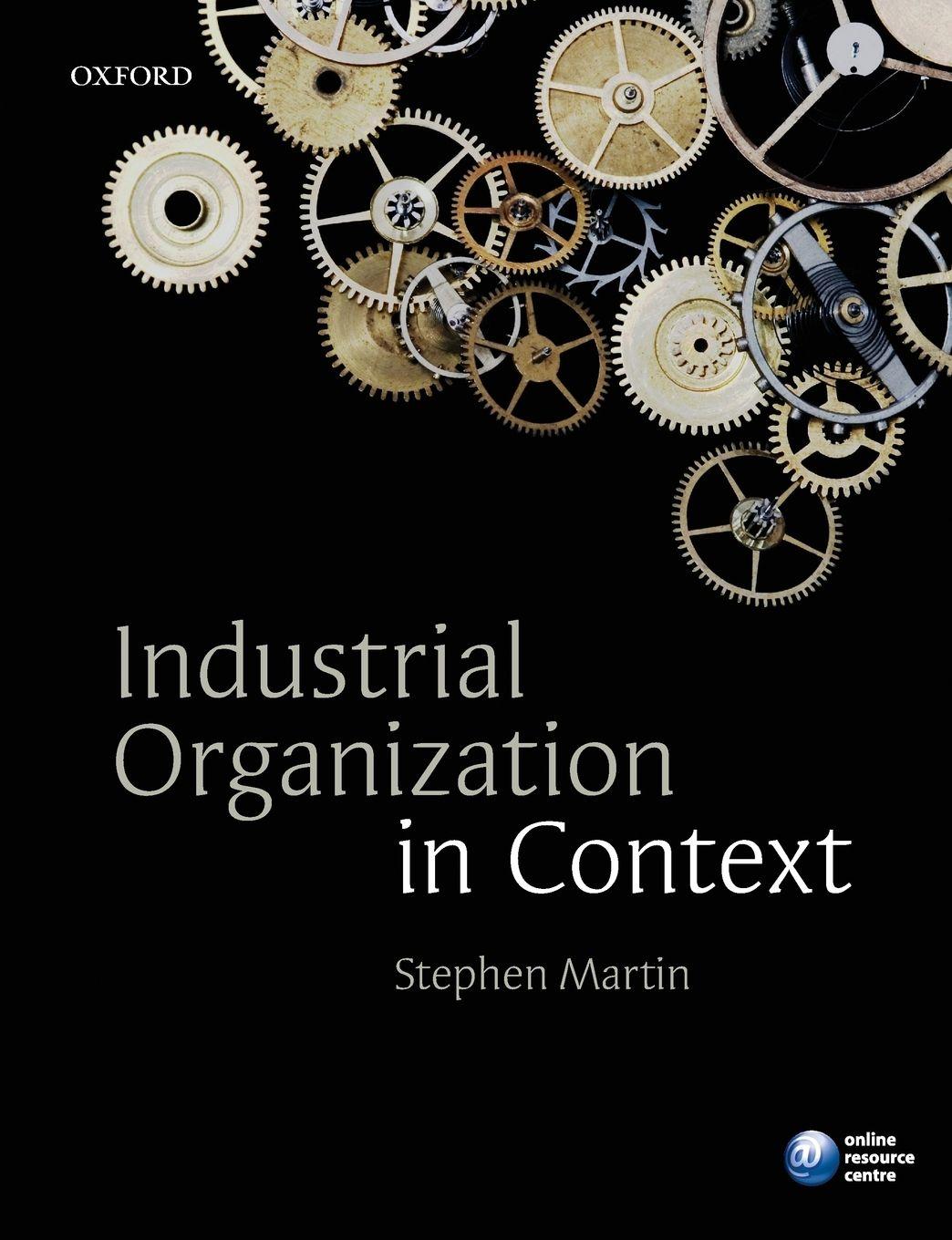 Vorderes Coverbild INDUSTRIAL ORGANIZATION IN CONTEXT P