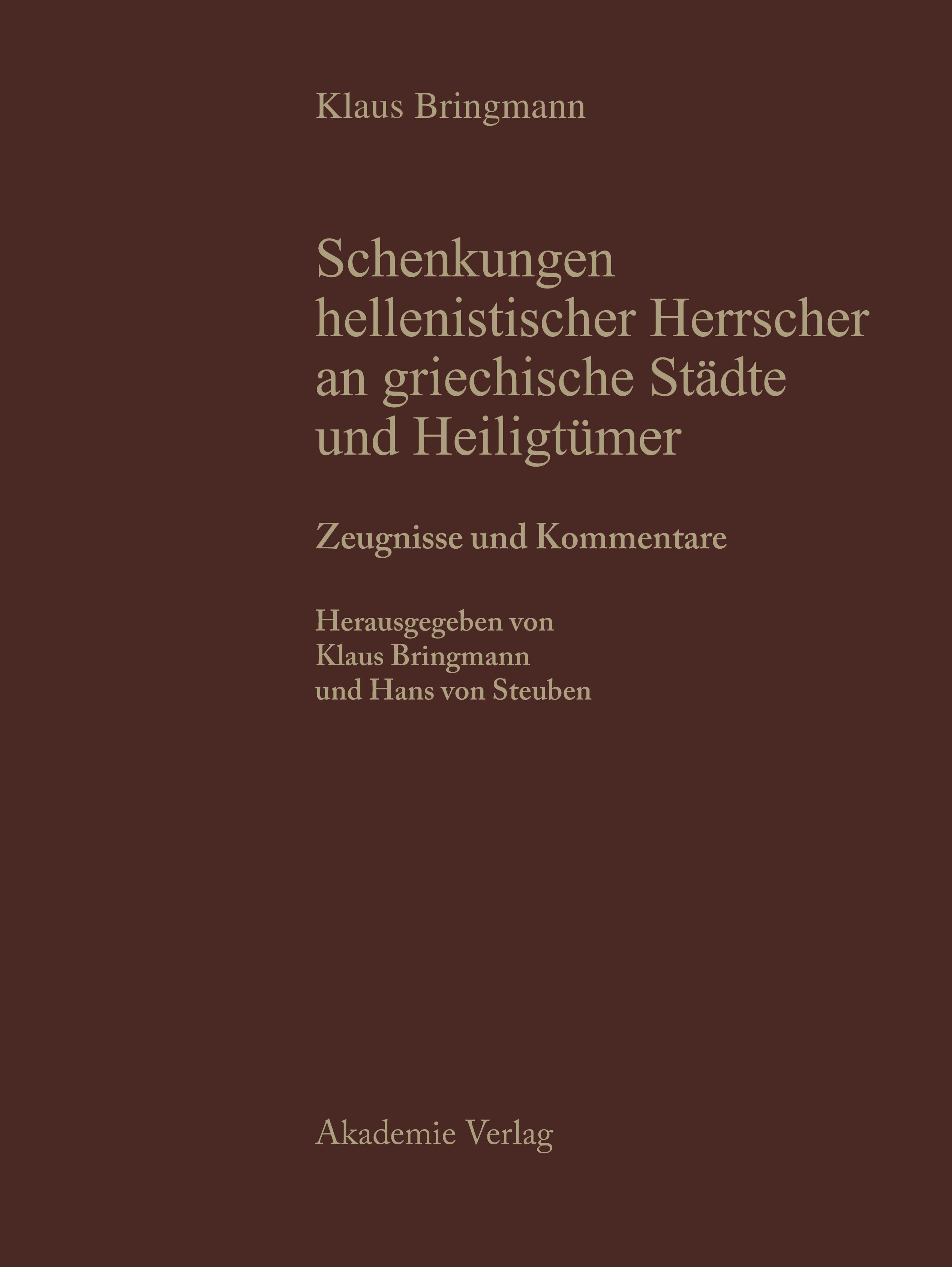 Vorderes Coverbild Zeugnisse und Kommentare