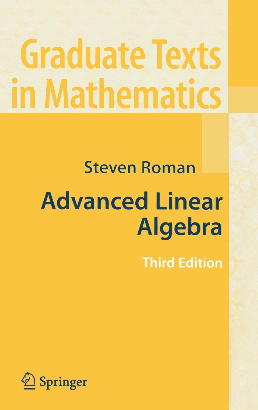 Vorderes Coverbild Advanced Linear Algebra