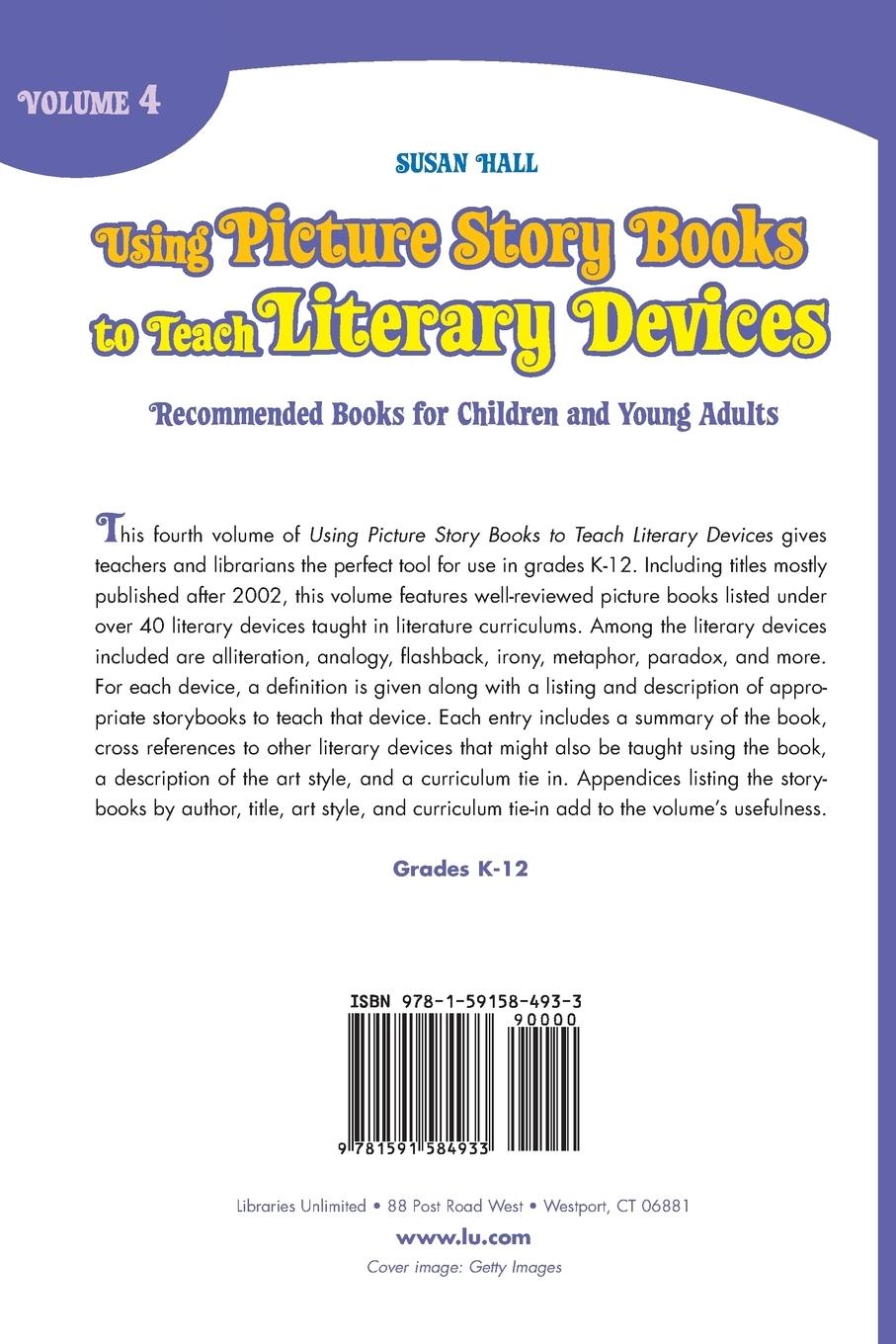 Rückseitencover Using Picture Story Books to Teach Literary Devices