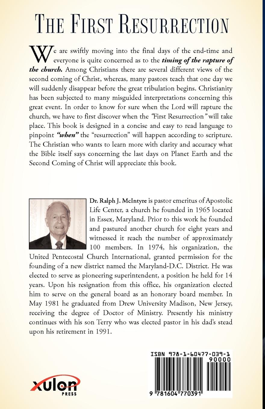 Rückseitencover The First Resurrection