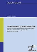 Vorderes Coverbild Existenzsicherung eines Reisebüros