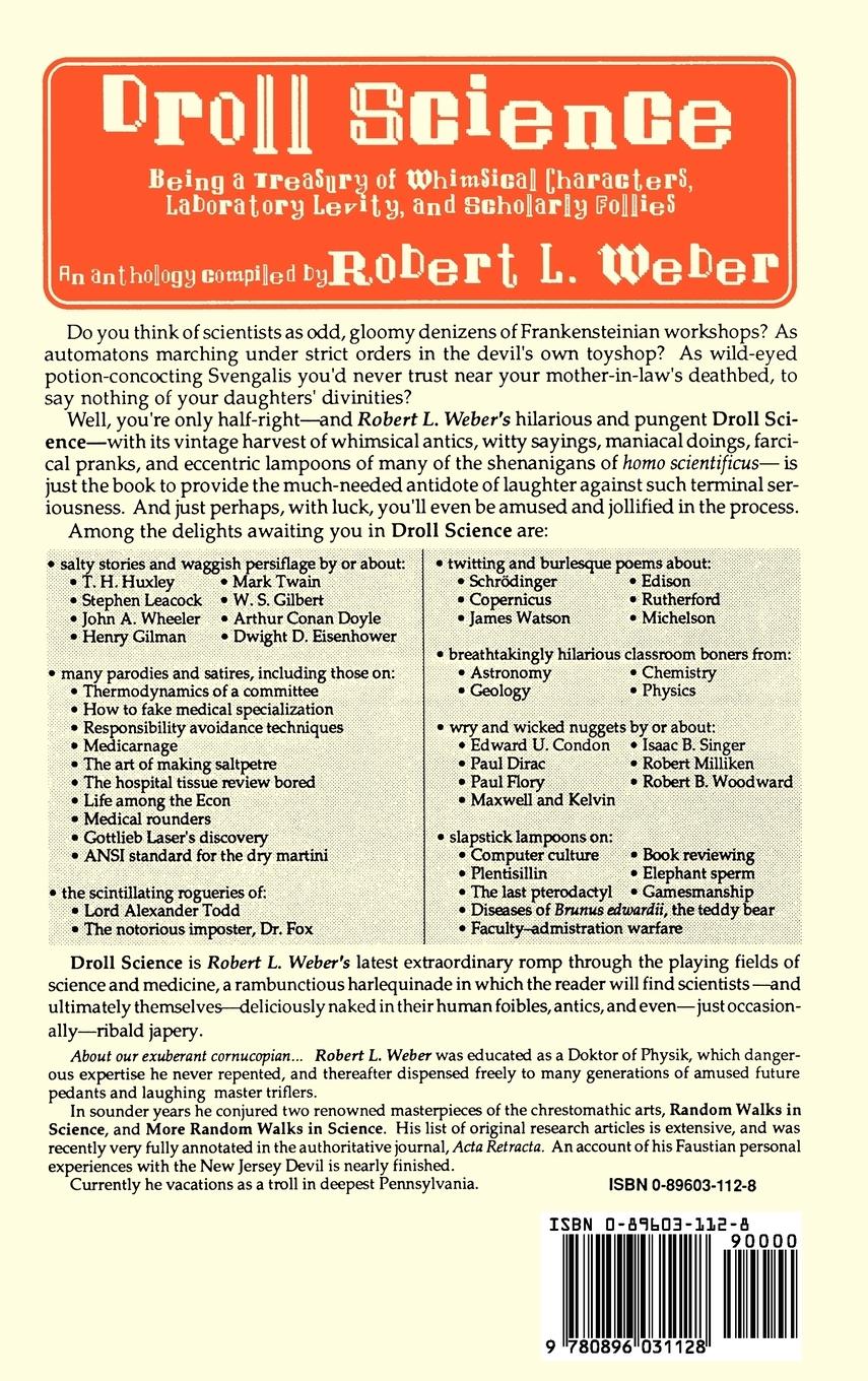 Rückseitencover Droll Science