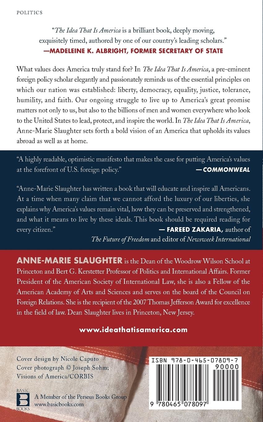 Rückseitencover The Idea That Is America