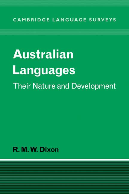 Vorderes Coverbild Australian Languages