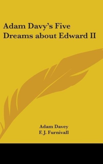 Vorderes Coverbild Adam Davy's Five Dreams About Edward II