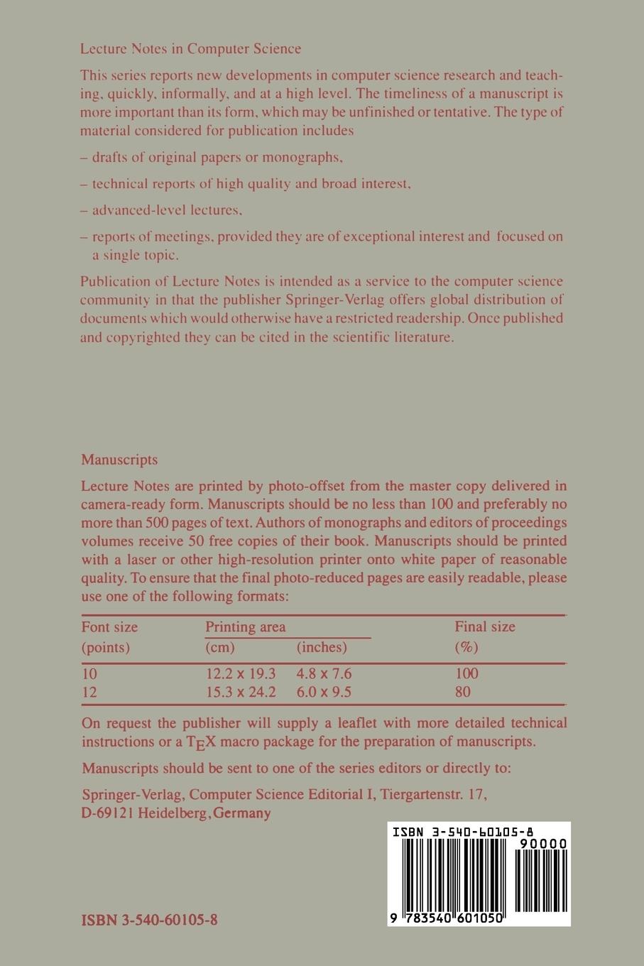 Rückseitencover Computer Science Today