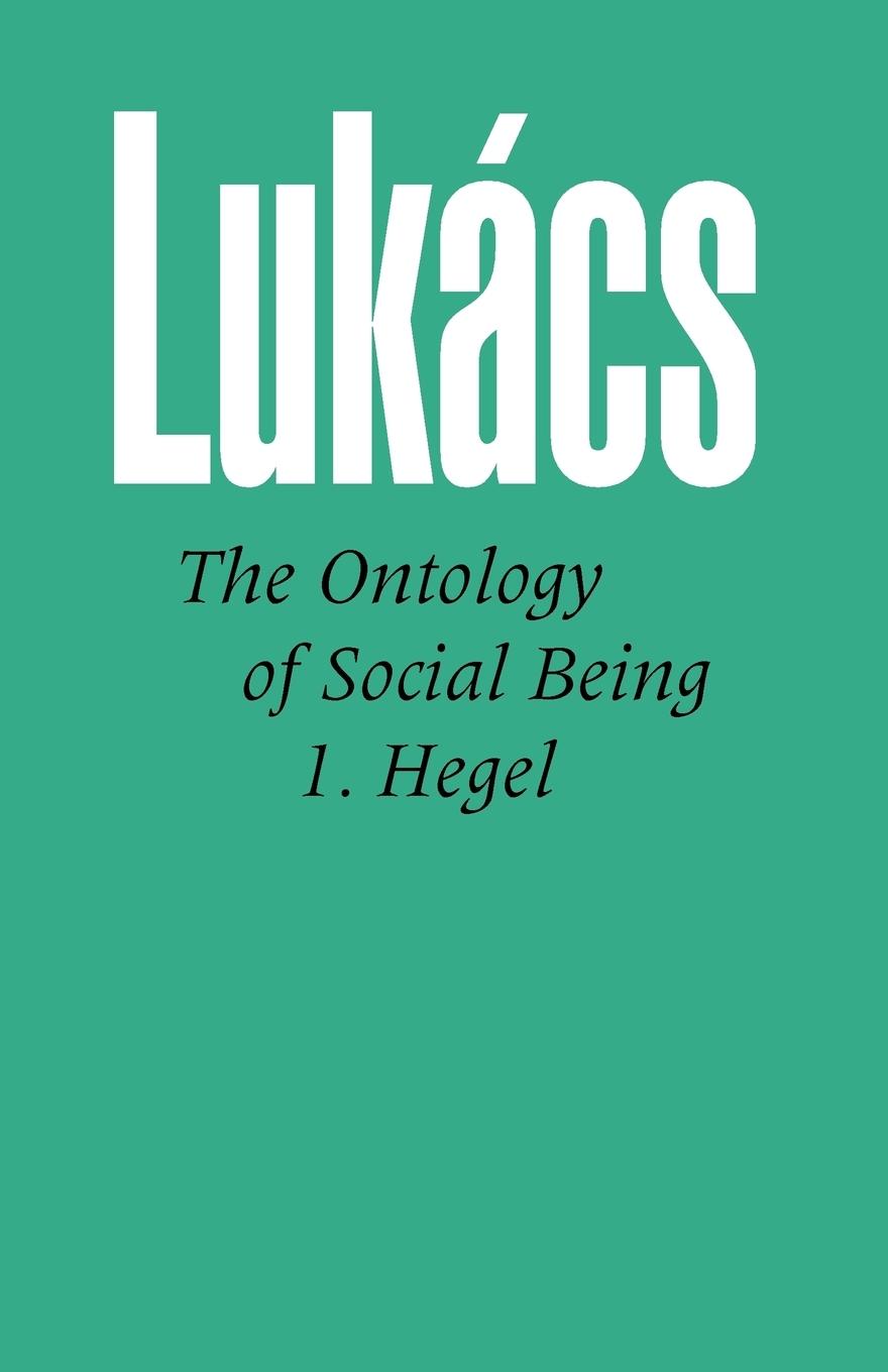 Vorderes Coverbild Ontology of Social Being, Volume 1. Hegel