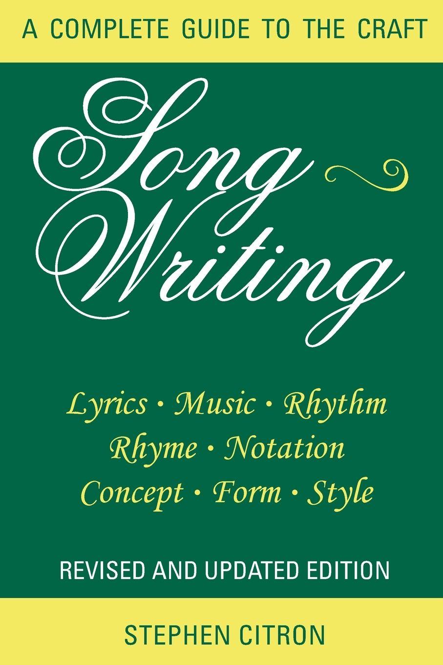 Vorderes Coverbild Songwriting