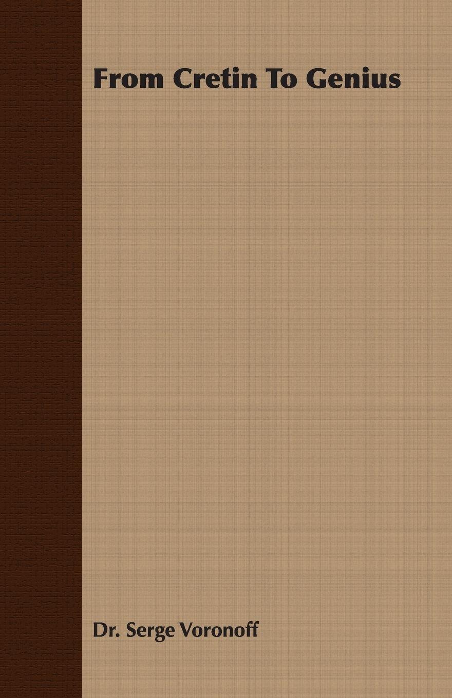 Vorderes Coverbild From Cretin to Genius