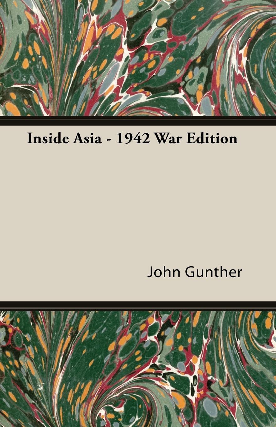Vorderes Coverbild Inside Asia - 1942 War Edition