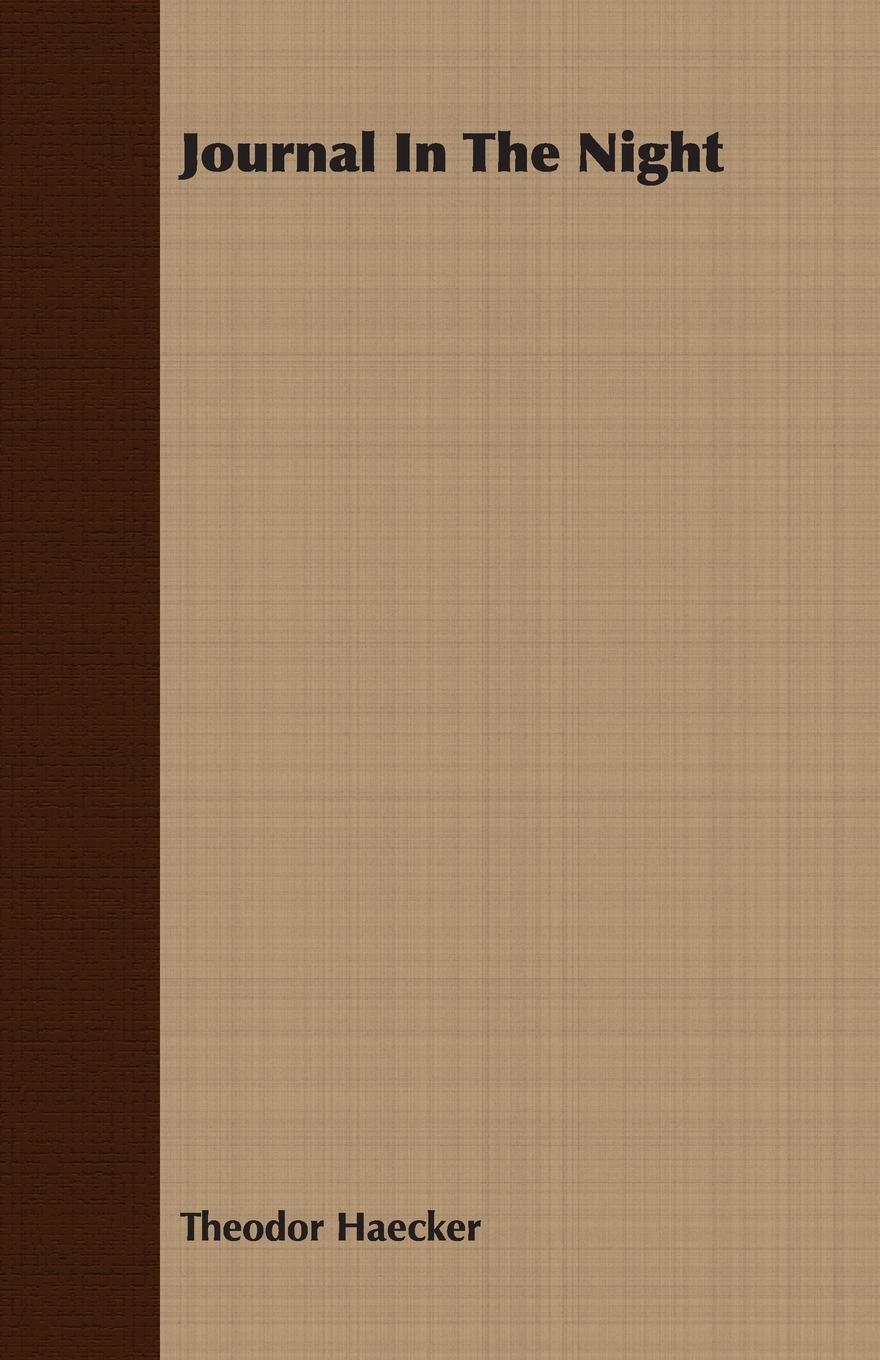 Vorderes Coverbild Journal In The Night