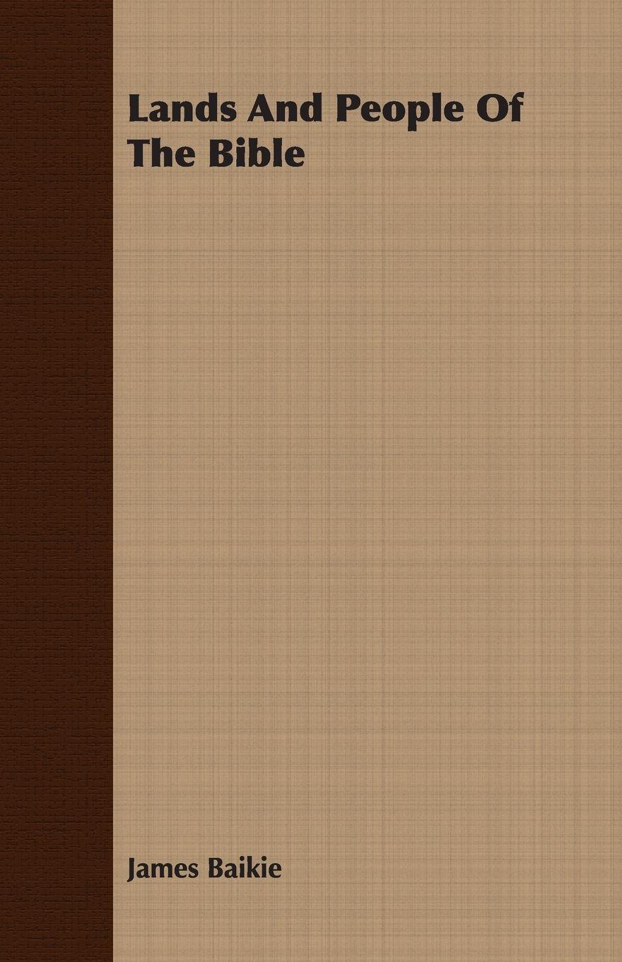 Vorderes Coverbild Lands And People Of The Bible
