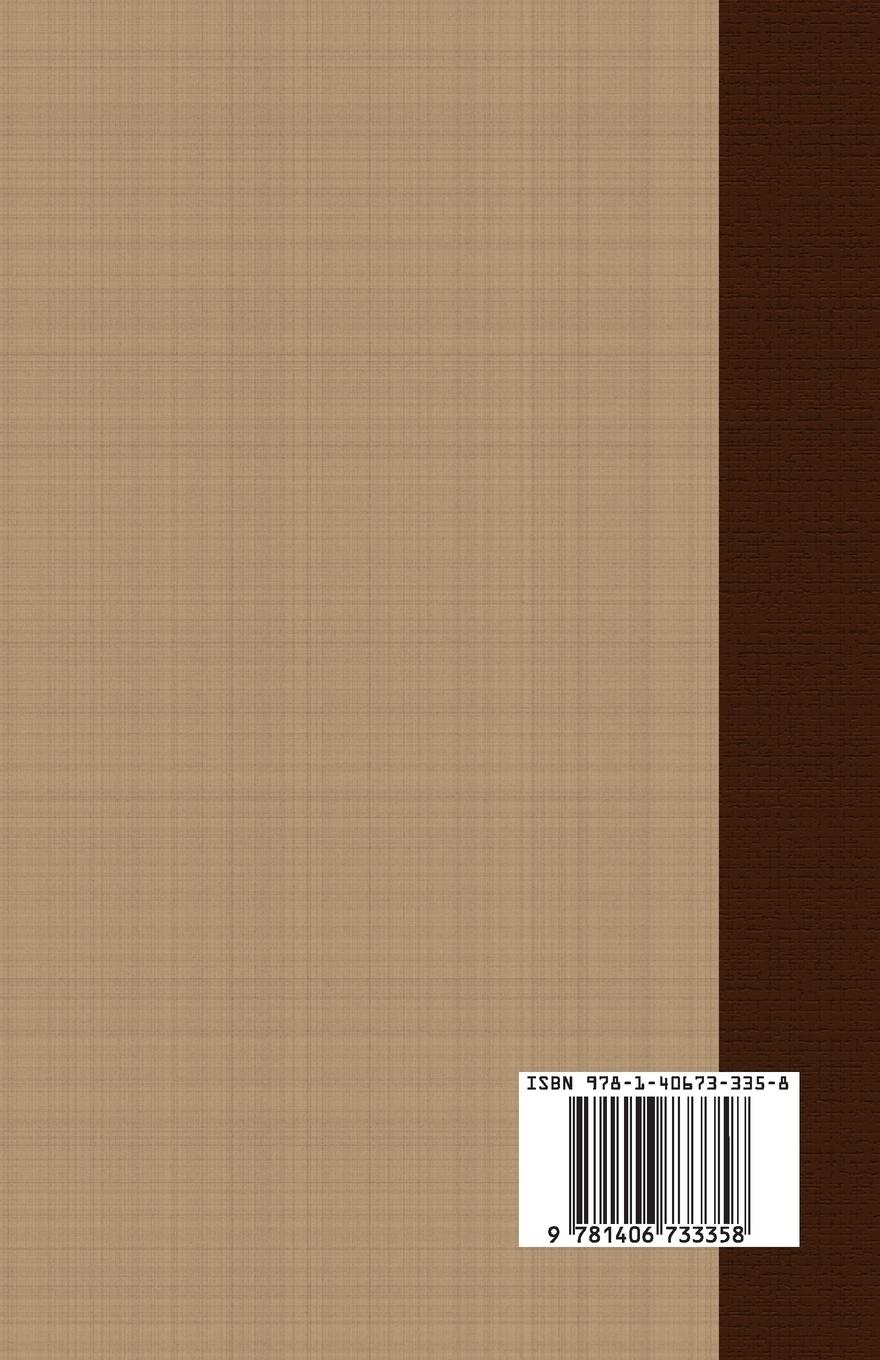 Rückseitencover Manual of Chemistry