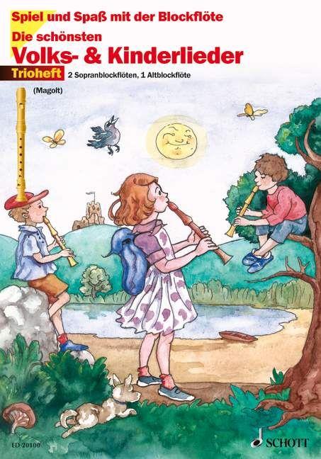 Vorderes Coverbild Die schönsten Volks- und Kinderlieder