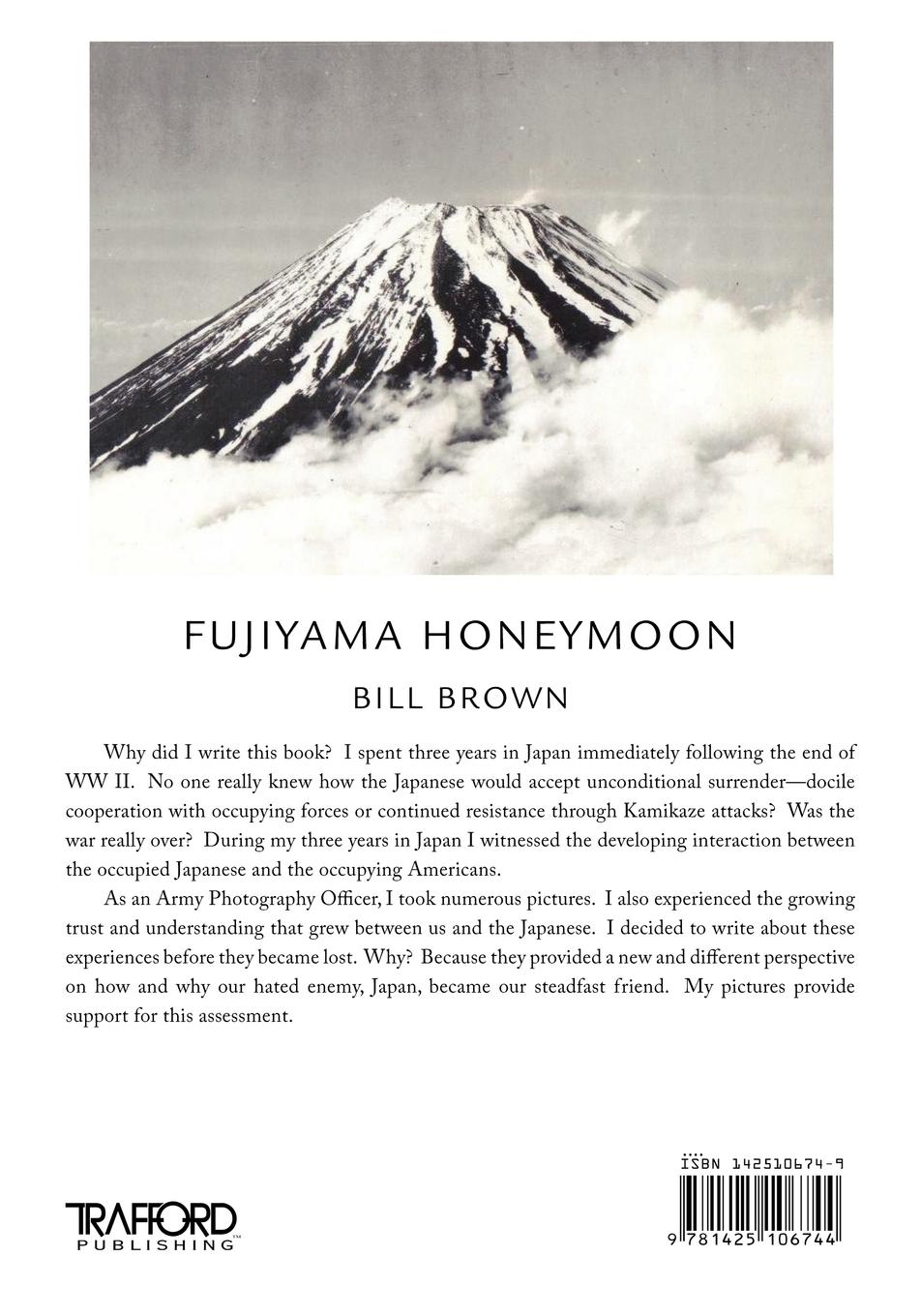 Rückseitencover Fujiyama Honeymoon