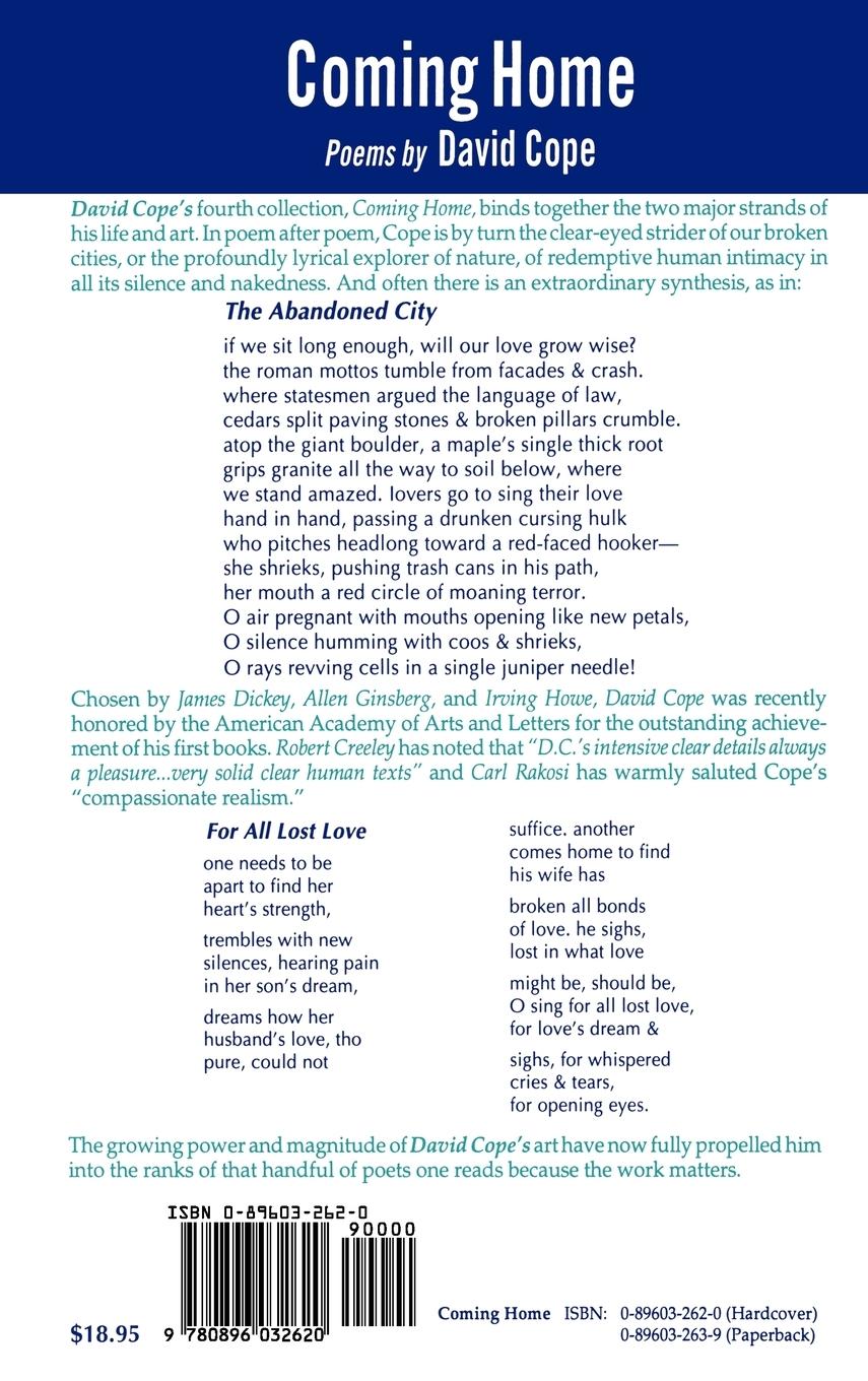 Rückseitencover Coming Home