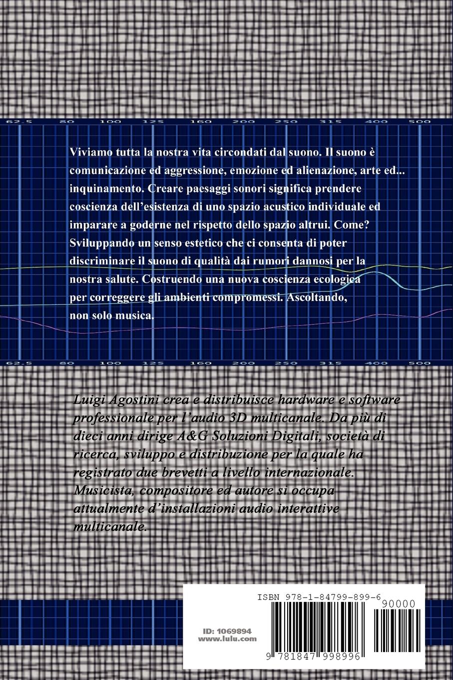 Rückseitencover Creare Paesaggi Sonori