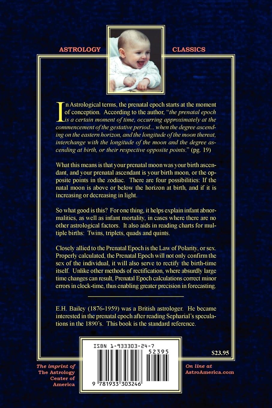 Rückseitencover The Prenatal Epoch