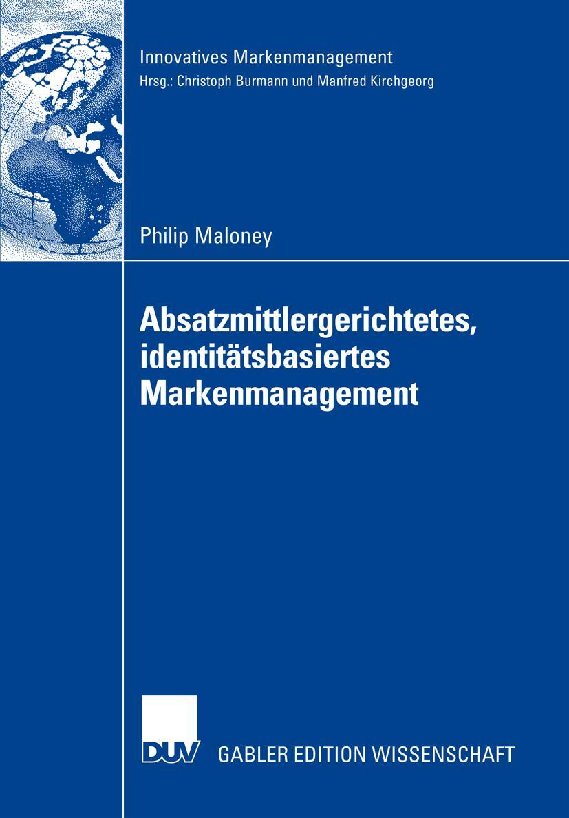 Vorderes Coverbild Absatzmittlergerichtetes, identitätsbasiertes Markenmanagement