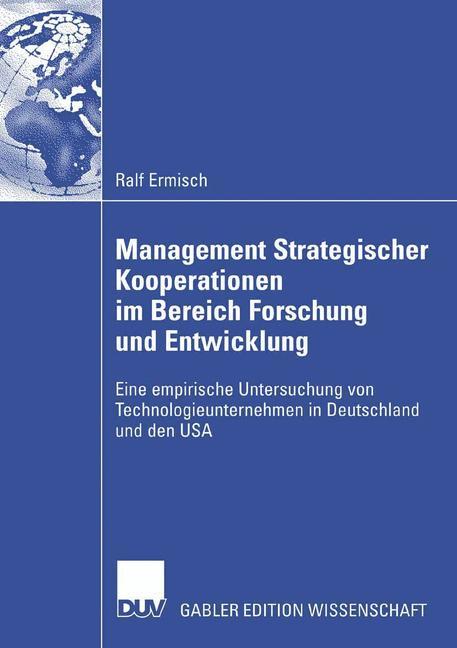 Vorderes Coverbild Management Strategischer Kooperationen im Bereich Forschung und Entwicklung