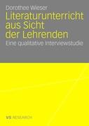 Vorderes Coverbild Literaturunterricht aus Sicht der Lehrenden