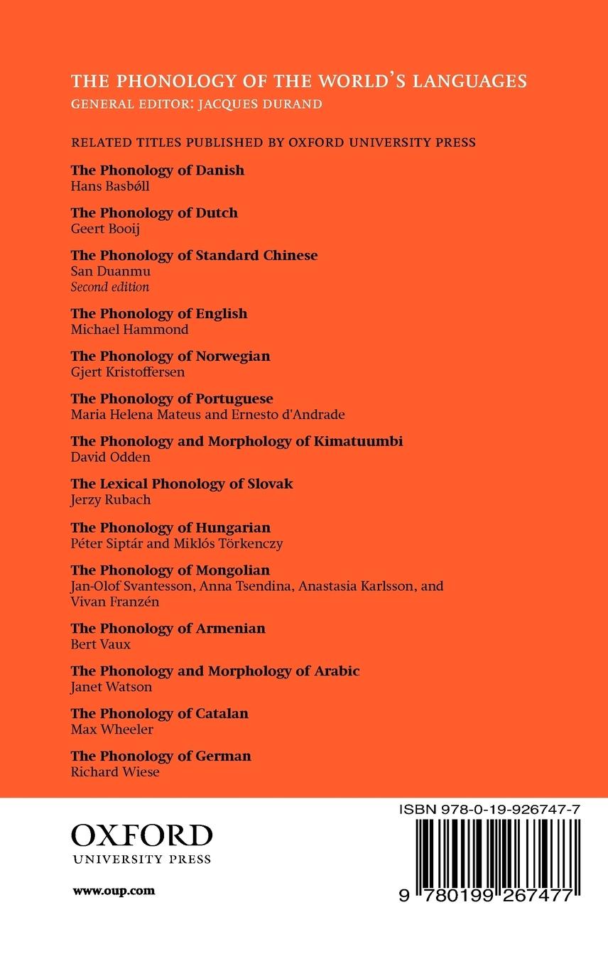 Rückseitencover The Phonology of Polish