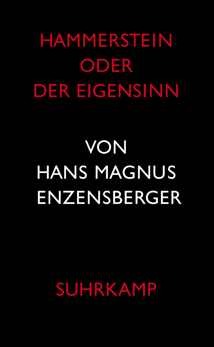 Vorderes Coverbild Hammerstein oder Der Eigensinn