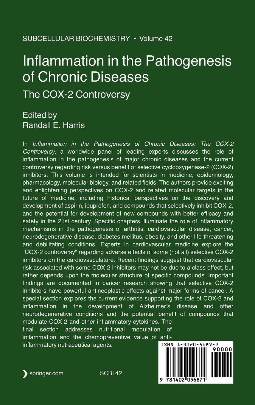 Rückseitencover Inflammation in the Pathogenesis of Chronic Diseases