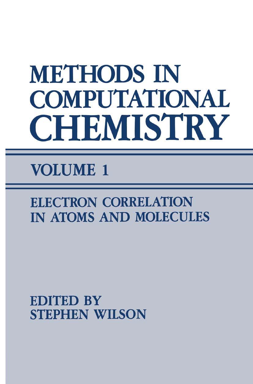 Vorderes Coverbild Methods in Computational Chemistry