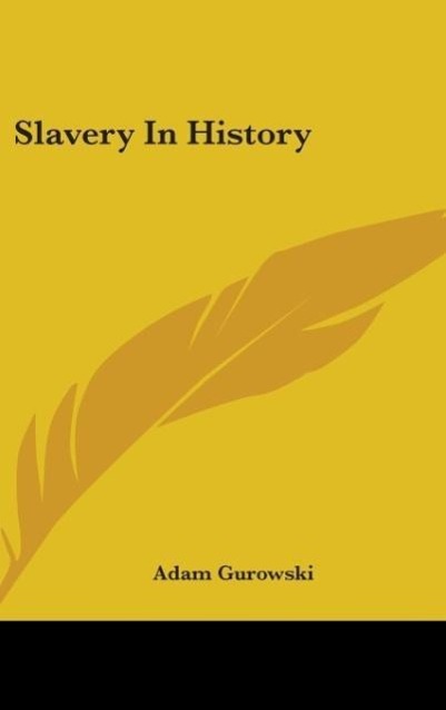 Vorderes Coverbild Slavery In History
