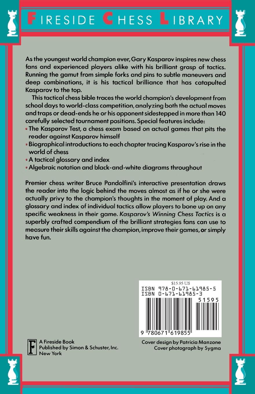 Rückseitencover Kasprov's Winning Chess Tactics