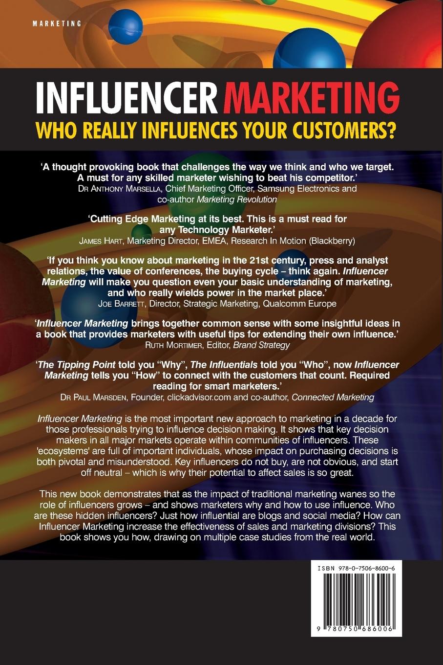 Rückseitencover Influencer Marketing