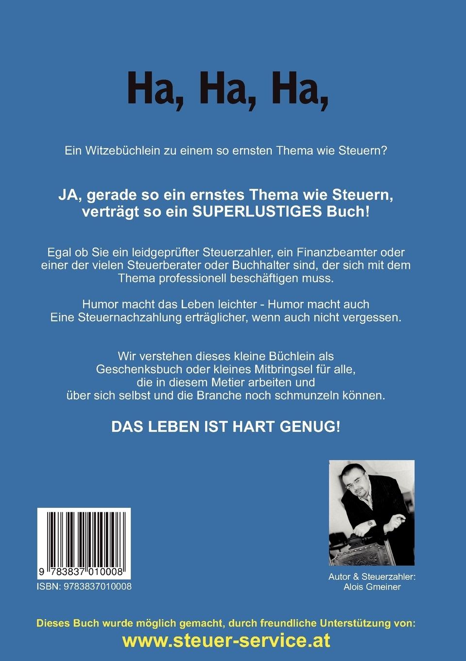 Rückseitencover Das super lustige Steuerzahler Büchlein