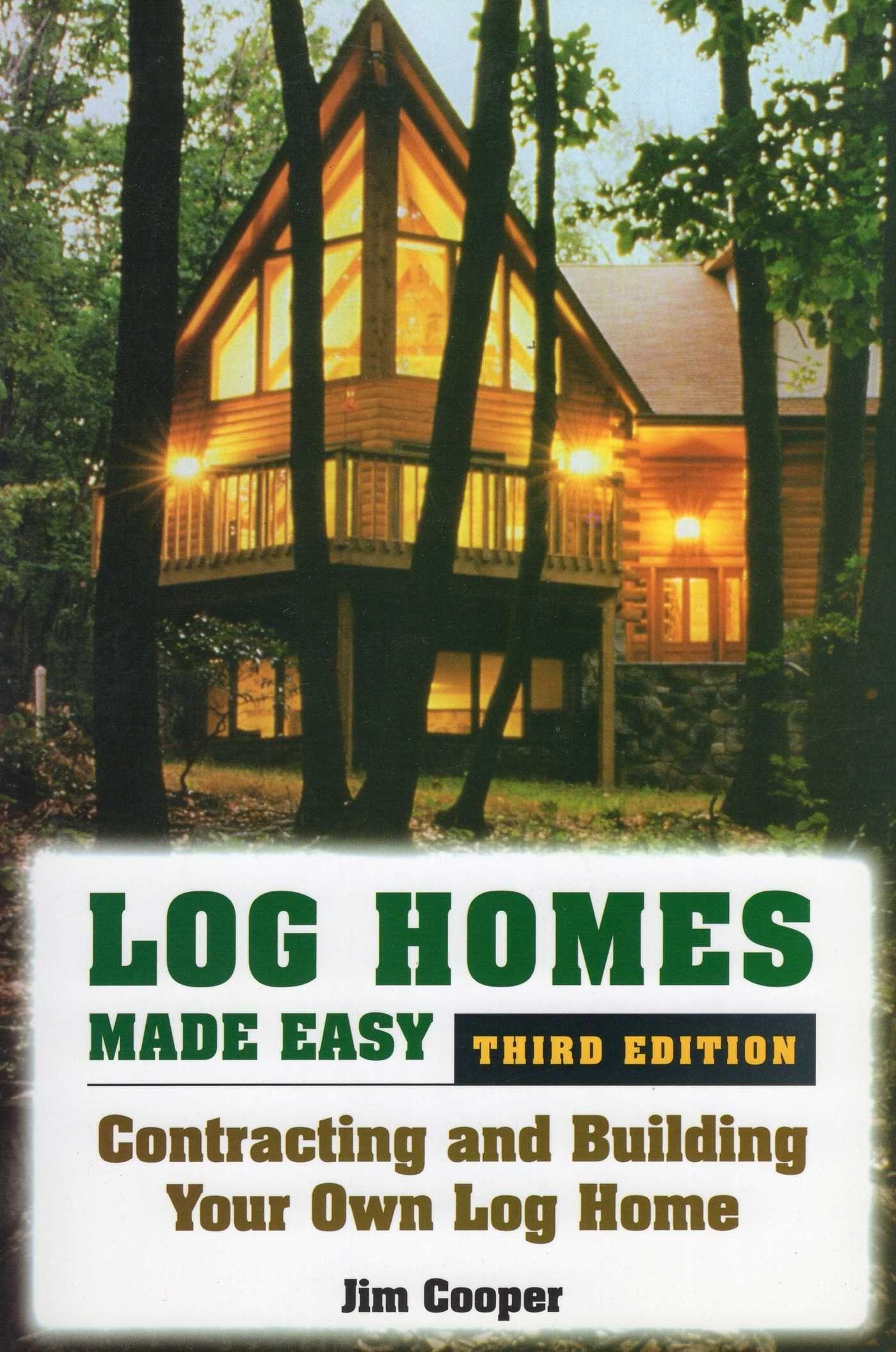 Vorderes Coverbild Log Homes Made Easy