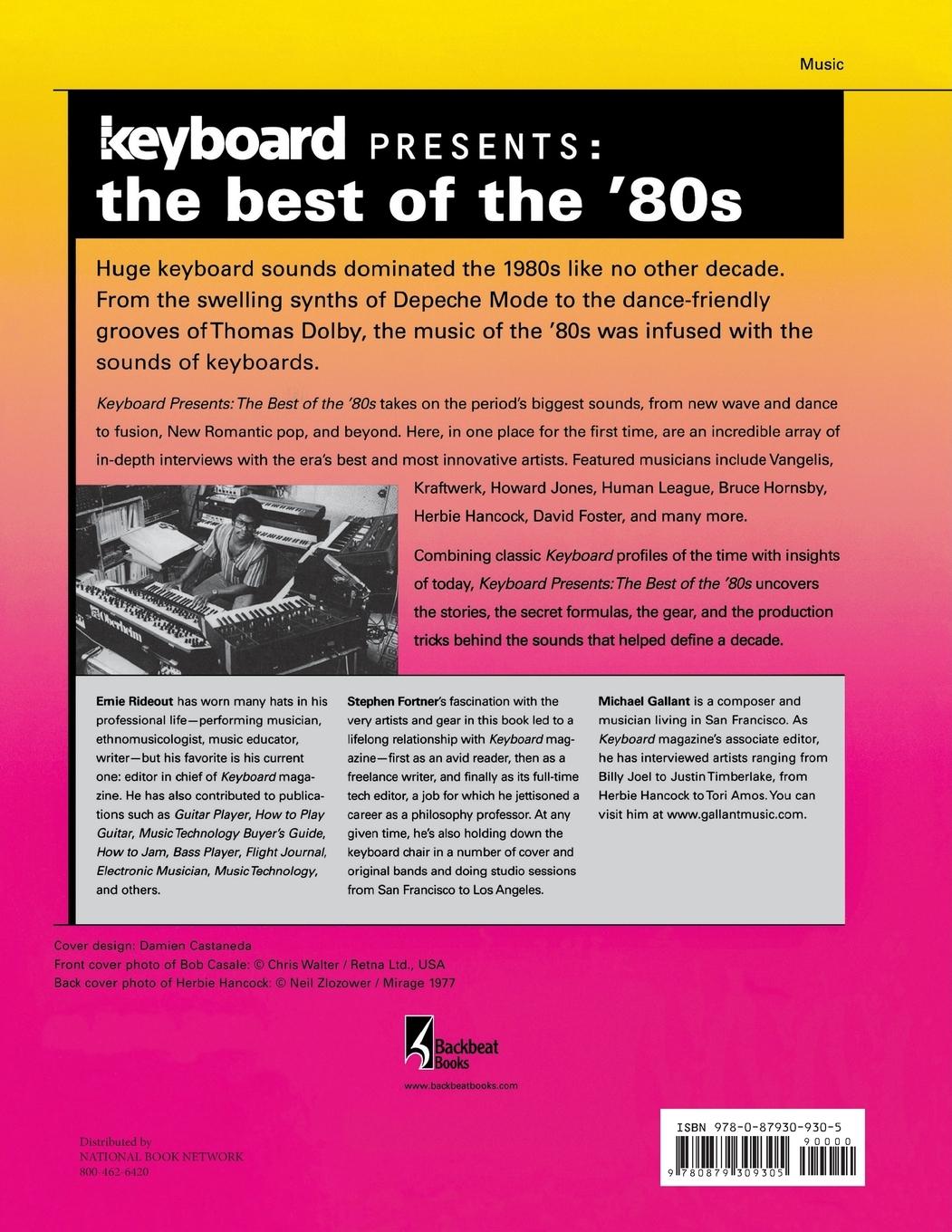 Rückseitencover Keyboard Presents the Best of the '80s