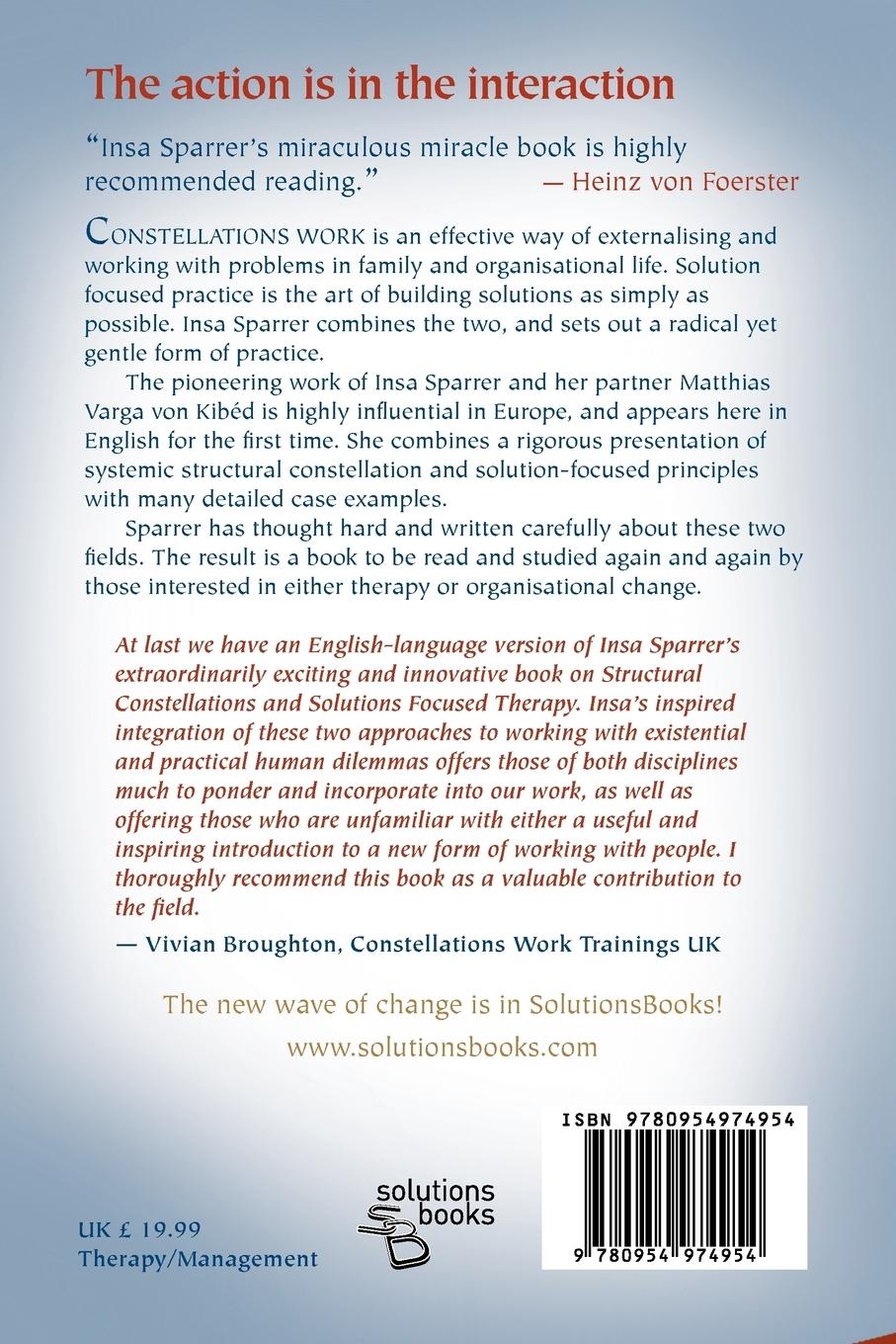 Rückseitencover Miracle, Solution and System