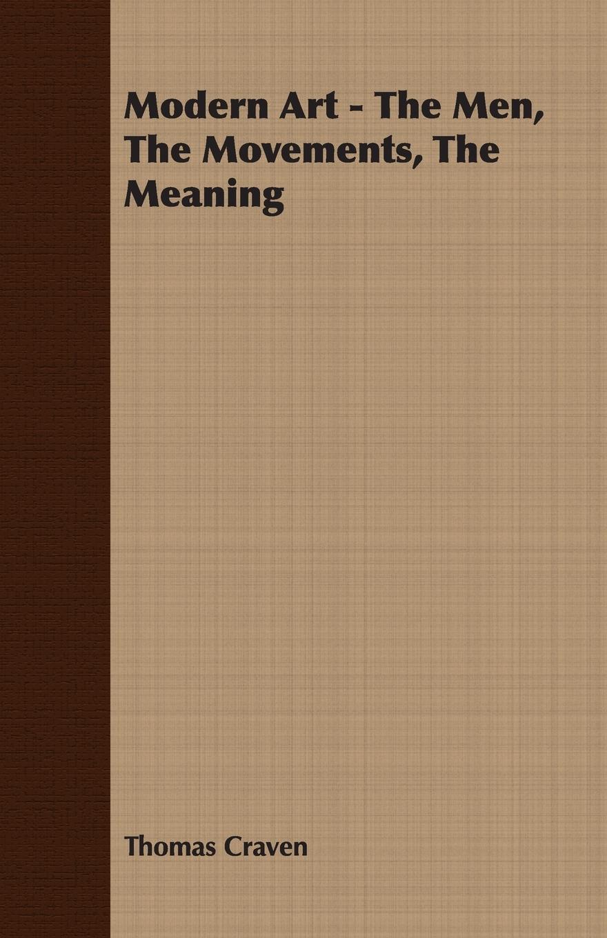 Vorderes Coverbild Modern Art - The Men, The Movements, The Meaning
