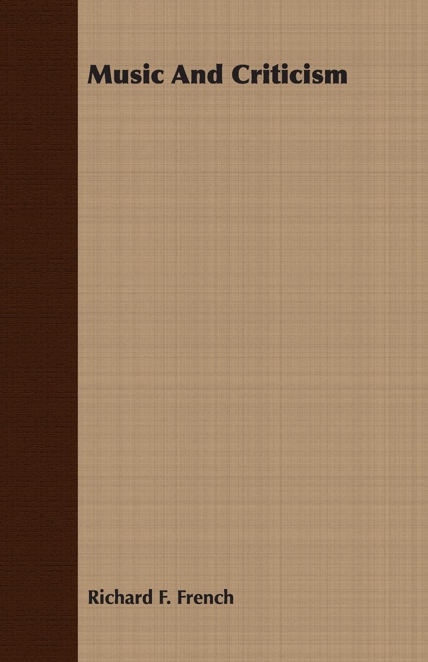 Vorderes Coverbild Music And Criticism