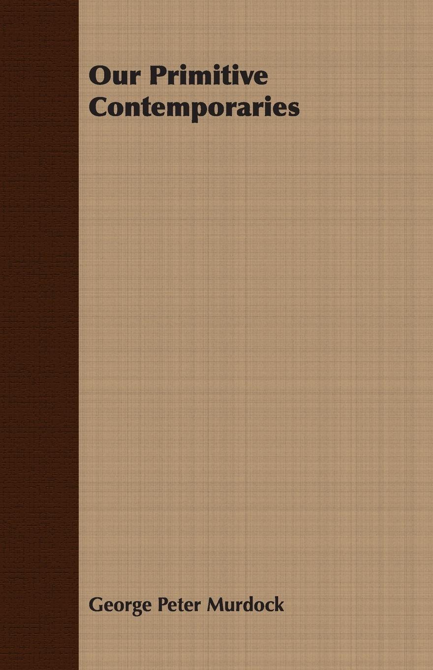 Vorderes Coverbild Our Primitive Contemporaries