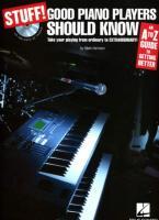 Vorderes Coverbild Stuff! Good Piano Players Should Know: An A-Z Guide to Getting Better [With CD]